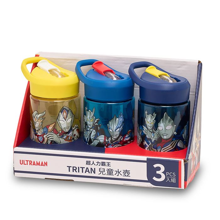 超人力霸王TRITAN兒童水壺400ML(3入組) | 7-11 i預購購物