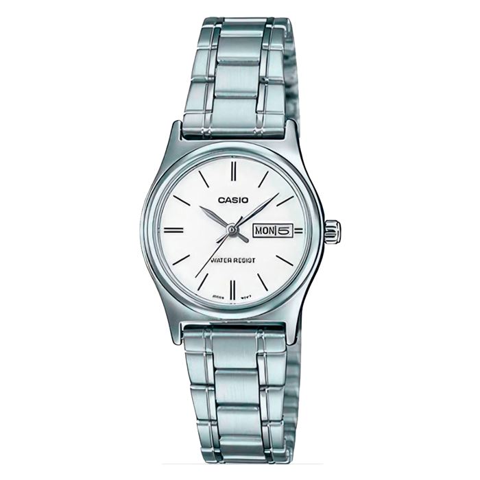 【CASIO 卡西歐】淑女休閒石英錶 LTP-V006D-7B2~送項鍊