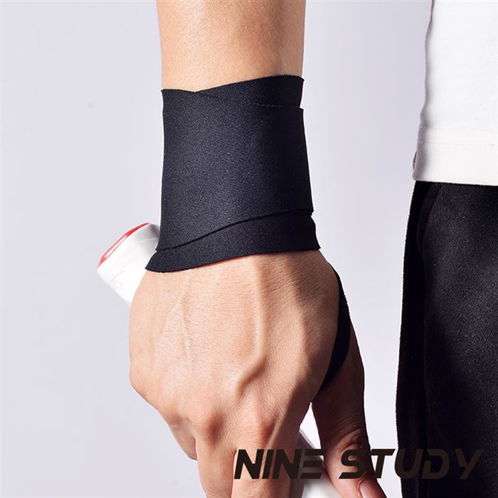 【NINE STUDY】隱形護腕 纏繞式護腕 薄款護腕 [1入組]