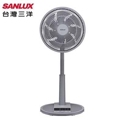 【SANLUX台灣三洋】12吋微電腦自然風遙控立扇(灰色) EF-T12AJ2