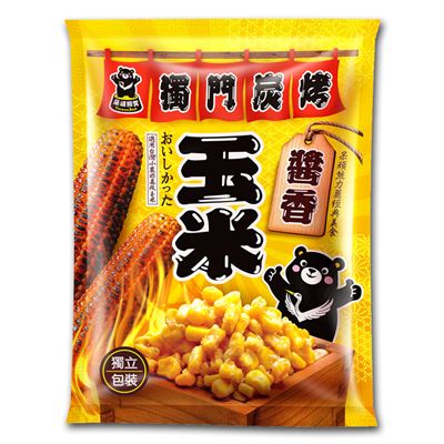 獨門炭烤-醬香味玉米120g/包 12包/箱
