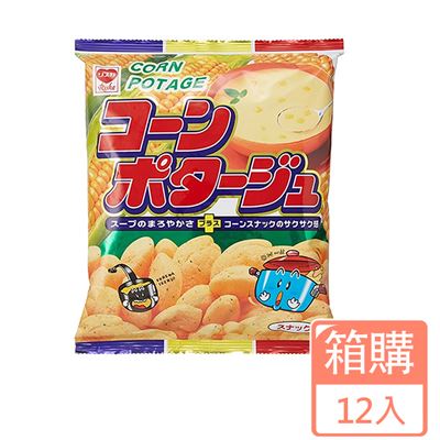 [12包組] 日本Riska玉米濃湯風味餅75g/包