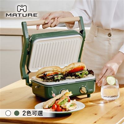 【MATURE美萃】 夾心陶瓷爐 CY-1624 深茉綠