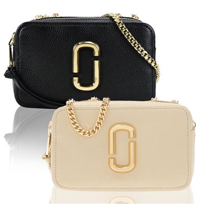【MARC JACOBS】THE GLAM SHOT 21 牛皮鏈帶相機包-2款選 [平輸]