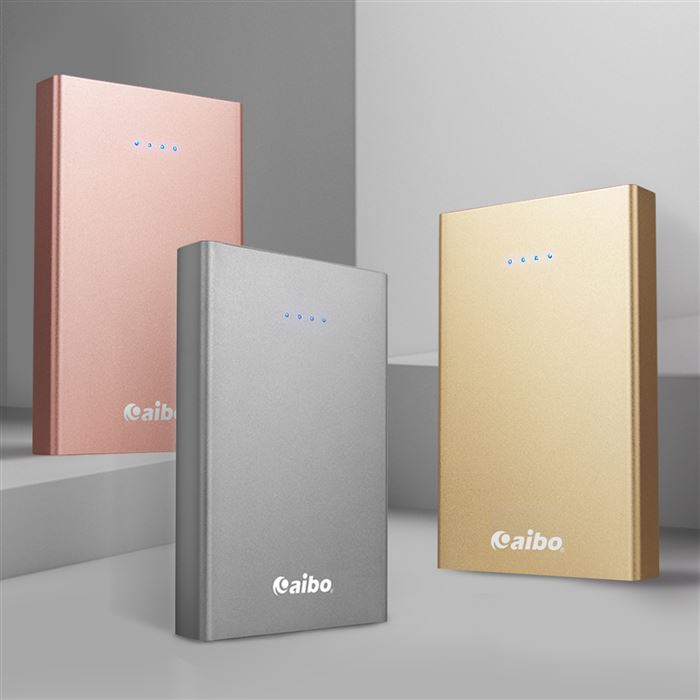 (團)【aibo】霧面金屬大容量行動電源9500mAh/35.15Wh  [2入組]