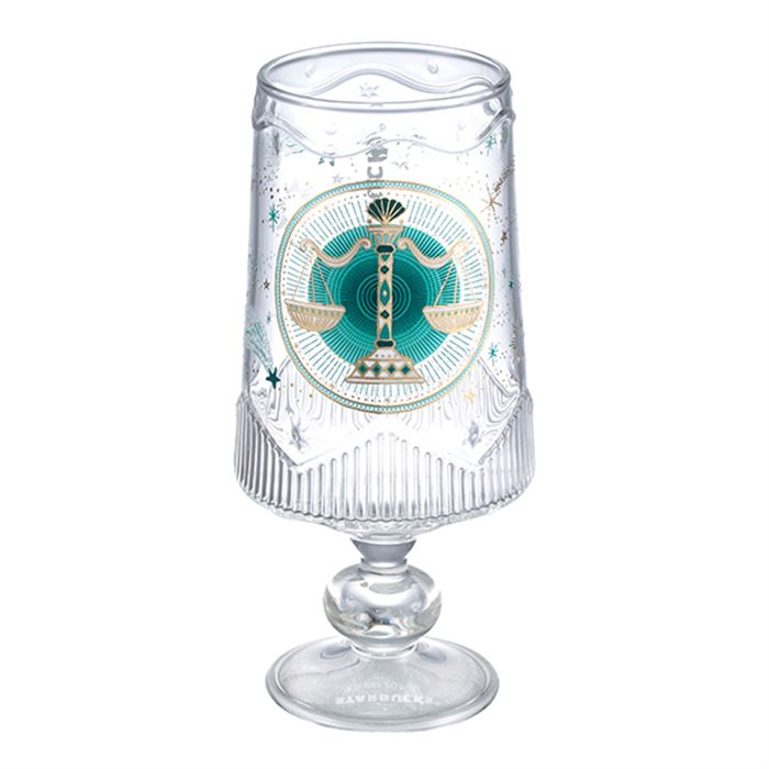 星巴克天秤星座玻璃杯