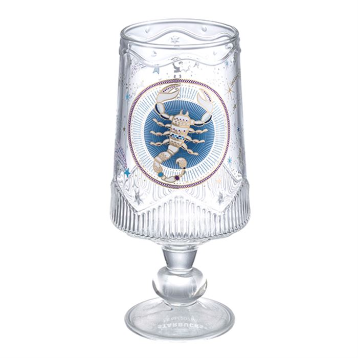 星巴克天蠍星座玻璃杯