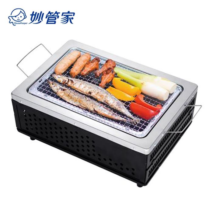 【出清限量】《妙管家》低碳收納式烤肉爐